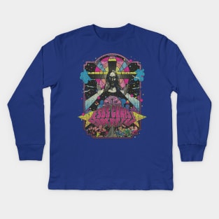 Psychedelic Jesus Christ Superstar 1971 Kids Long Sleeve T-Shirt